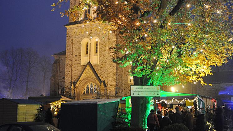Der Weihnachtsmarkt wird in diesem Jahr wieder auf den Kirchplatz zurückkehren.