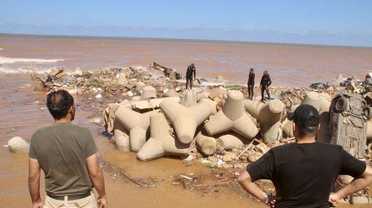 Unwetter in Libyen