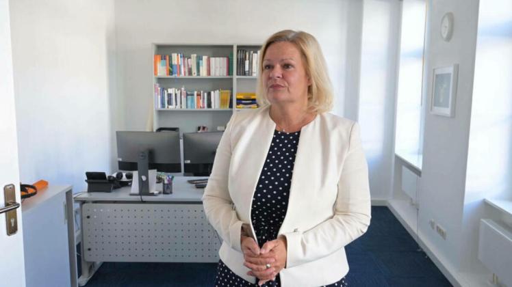 Faeser: CDU reißt Brandmauer nach rechts außen immer weiter ein