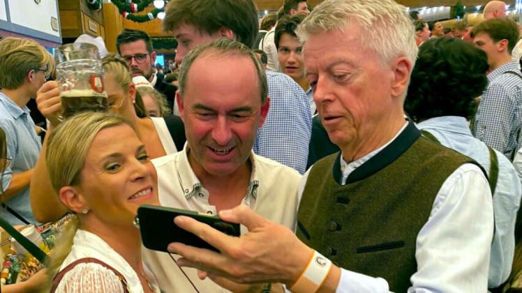 Aiwanger: «Wichtig ist, dass die Leute Selfies wollen»