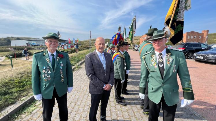 Im Rahmen des Bundesschießens kamen am Sonntag die Mitglieder des Nordfriesischen Schützenbundes zusammen.