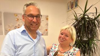 Heike Lompe will wie ihr Vorgänger Matthias Fleischer weiter auch internationale Sozialprojekte unterstützen. Rotary Club Ganderkesee
