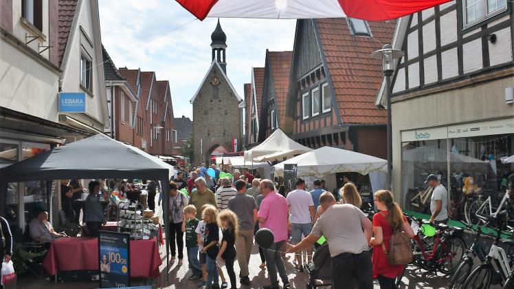 Ein Gang über das Burgmannsfest 2023 Quakenbrück.