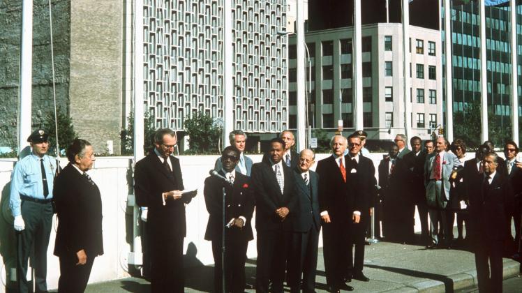 Deutschland 50 Jahre bei den UN