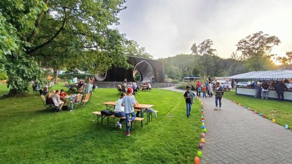 Die schönsten Fotos vom Lichterfest 2023 in Bad Essen