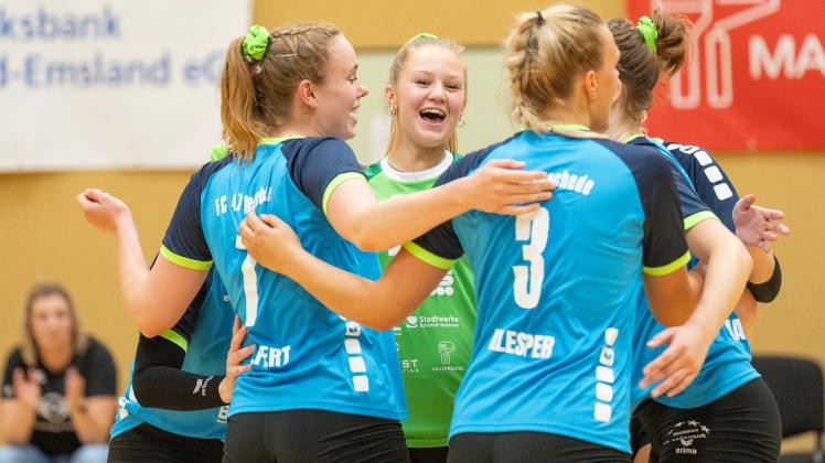 GER, Volleyball, 3. Liga, Frauen: FC Leschede vs VOR Paderborn
