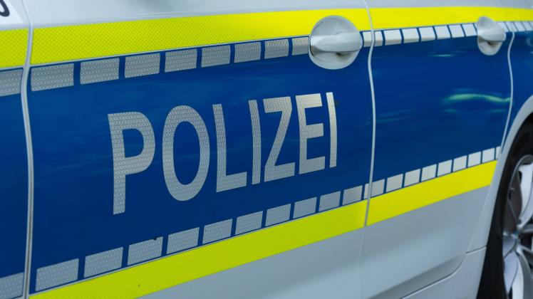 Melle, Deutschland 05. Juni 2023: Ein Einsatzfahrzeug, Streifenwagen, der Polizei mit Schriftzug. Landkreis Osnabrück Ni