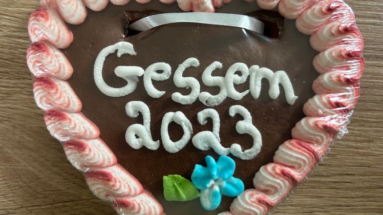 Lebkuchenherz Gesmolder Kirmes 2023