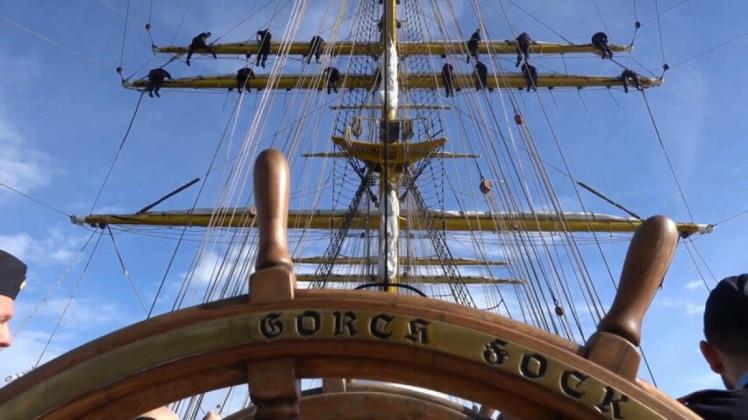 Mutige Kletterer für das Segelschulschiff «Gorch Fock» gesucht
