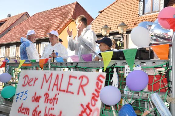 Goldberg Festumzug Maler Goldberg Festumzug Maler