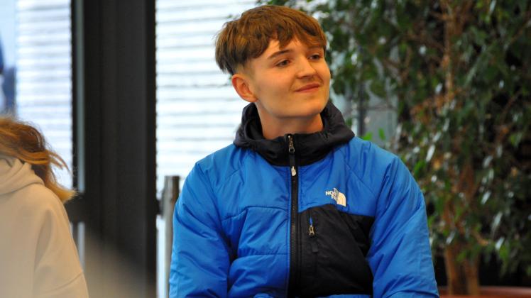 Milan (17) ist Teil des Projekts „Produktives Lernen“ der Gudewerdt-Gemeinschaftsschule in Eckernförde. Für ihn kann das Projekt ein Karrieresprungbrett sein.