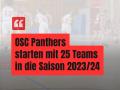 OSC Panthers starten mit über 25 Teams in die neue Basketballsaison