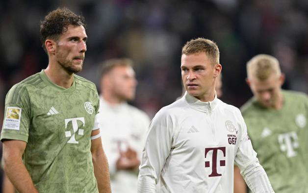 Leon Goretzka (l.) und Joshua Kimmich im Bayern-Dress: Sie könnten unter einem DFB-Coach Julian Nagelsmann die großen Gewinner sein.