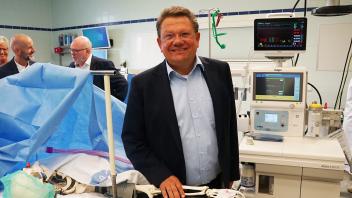 Ankum, Tag der offenen Tür im Regionalen Gesundheitszentrum der Niels-Stensen-Kliniken in Ankum, unter den Gäste war auch Niedersachsens Gesundheitsminister Andreas Philippi; Foto: Daniel Meier/Niels-Stensen-Kliniken