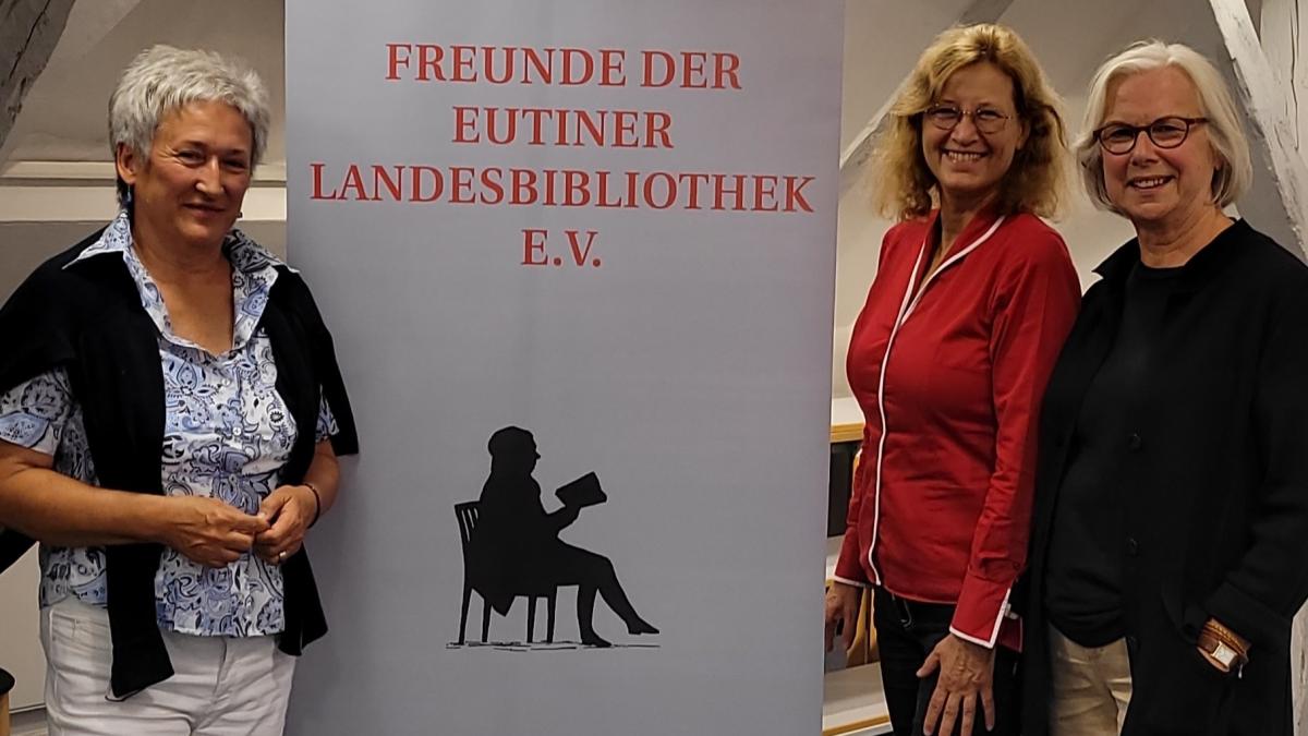 Ricarda Bretthorst führt die Freunde der Eutiner Landesbibliothek