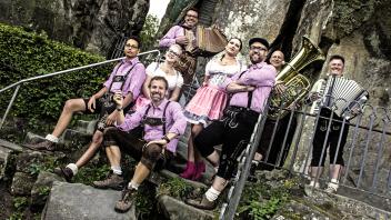 Die Volksmusik-Wiesn-Band Die Alpenbanditen