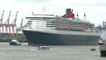 «Einfach gigantisch»: «Queen Mary 2» besucht Hamburg