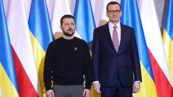 Ukrainischer Präsident Selenskyj in Polen