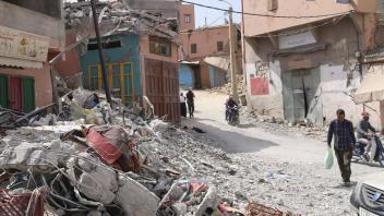 Nach dem Erdbeben in Marokko