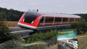 Von Hamburg nach Berlin in 53 Minuten mit dem Transrapid - das war der Plan.