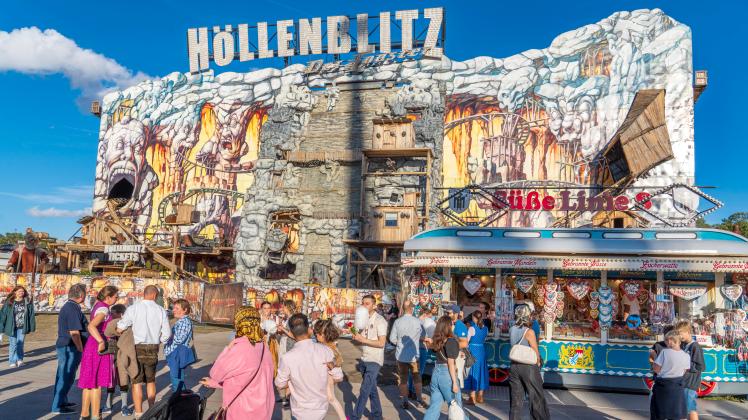 Nach Oktoberfest Unfall Achterbahn „höllenblitz“ Fährt Wieder Noz