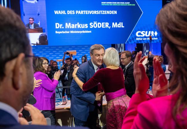 CSU-Parteitag: Markus Söder Mit Rekordergebnis Im Amt Bestätigt | NOZ