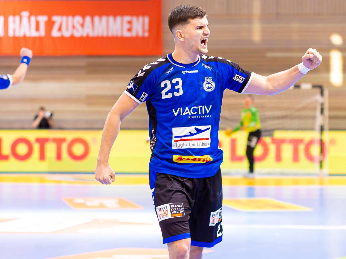 Handball VfL Lübeck-Schwartau feiert dramatischen Sieg in Aue SHZ