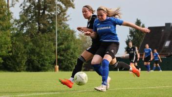 Mit einem Hattrick brachte Eileen Didszun den SV Neuenbrook/Rethwisch in die Spur.