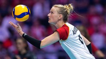Poland v Germany - FIVB Volleyball Women s Olympic Qualifying Tournament Lina Alsmeier during FIVB Volleyball Women s Ol