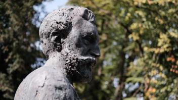 Paul-Pogge-Denkmal in Rostock 