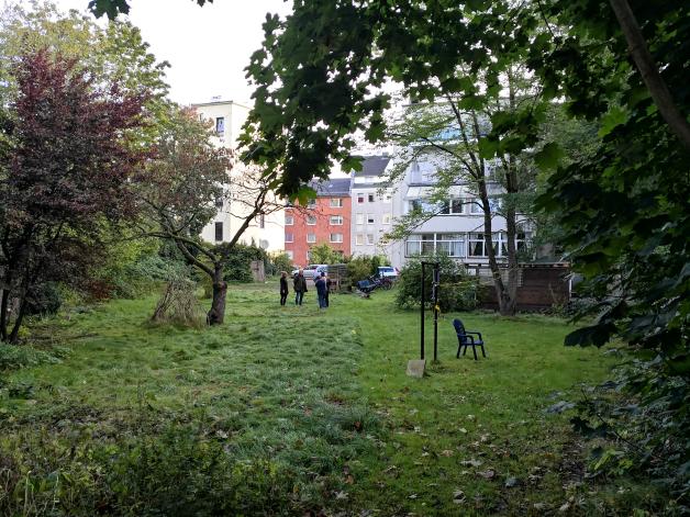 Was plant die Stadt Neumünster im Garten an der Färberstraße 35? SHZ