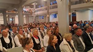 Premiere: Zum ersten Mal fand die Einschreibungsfeier der Kreishandwerkerschaft Stormarn in der Peter-Paul-Kirche in Bad Oldesloe statt.