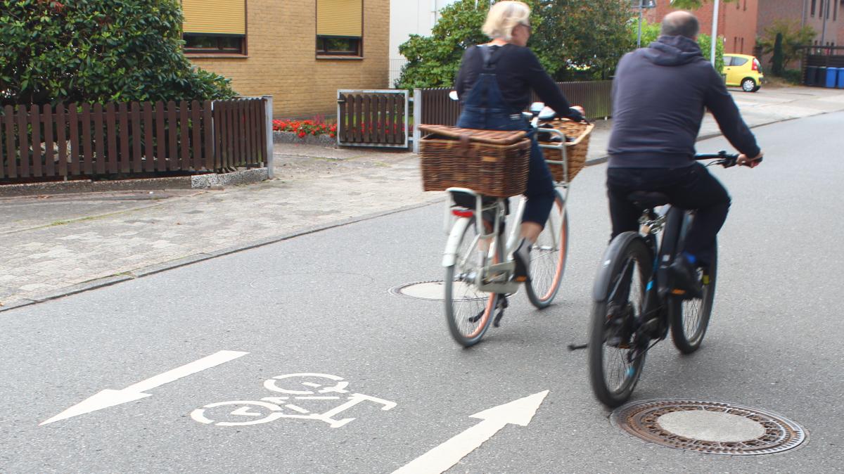 Delmenhorstは、自転車の交通中にはるかに遅れています
