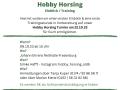 Hobby Horsing Turnier - Einblick / Training (Reitverein Lathen)