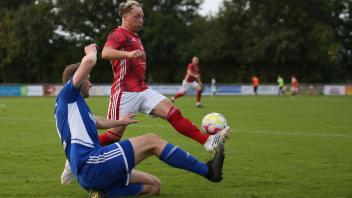 Gettorfer SC vs TSV Rantrum, Fußball, Herren, Landesliga Schleswig, 30.09.23; Gettorf