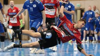 TSV Hürup vs HG Hamburg-Barmbek, Handball, Oberliga Hamburg - Schleswig-Holstein, 30.09.23; Hürup