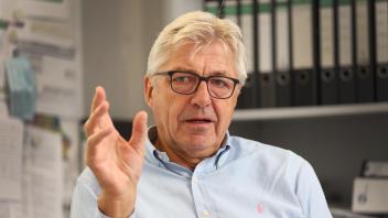 02.10.2023, Kiel. Agrarwissenschaft Uni Kiel, Friedhelm Taube, Interview zu Nationalpark Ostsee --- Foto STAUDT