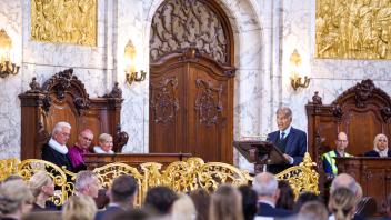 Ökumenischer Festgottesdienst zum Tag der Deutschen Einheit, 03.10.2023 in der Hauptkirche St. Michaelis, HamburgMojib Latif