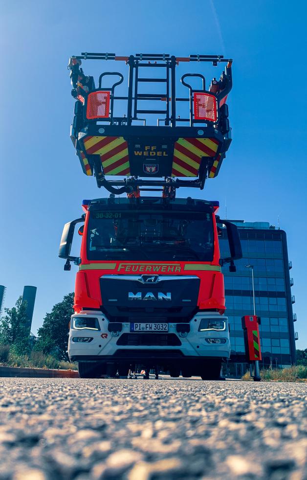 Stadt Wedel: Wechselladerfahrzeug