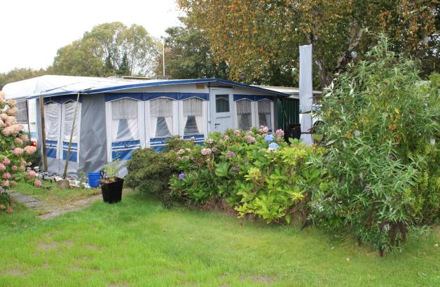 Dauercamper kommen auch im Winter nach Karschau an die Schlei
