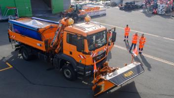 Vorbereitungen auf Winterdienst