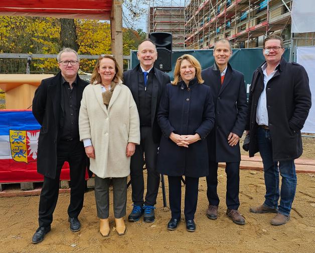 Kaspe Rabe Lungenclinic Großhansdorf feiert Richtfest für Millionen-Neubau