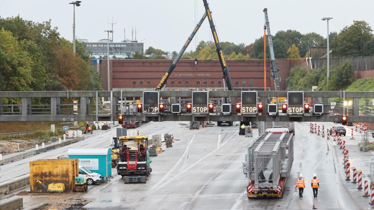 Sperrung A7 Bei Hamburg: Elbtunnel Am Wochenende Erneut Dicht | SHZ