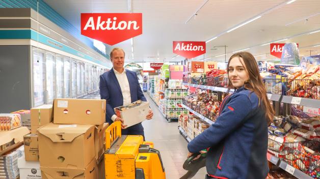Für zwei Wochen sind Azubis verantwortlich bei Aldi in AltLotte