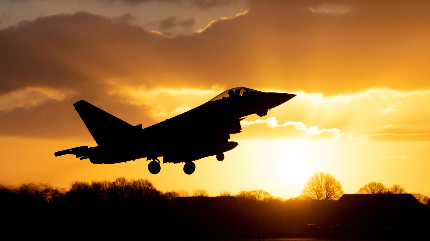 Keine Übung: Alarmstart für Eurofighter aus Laage