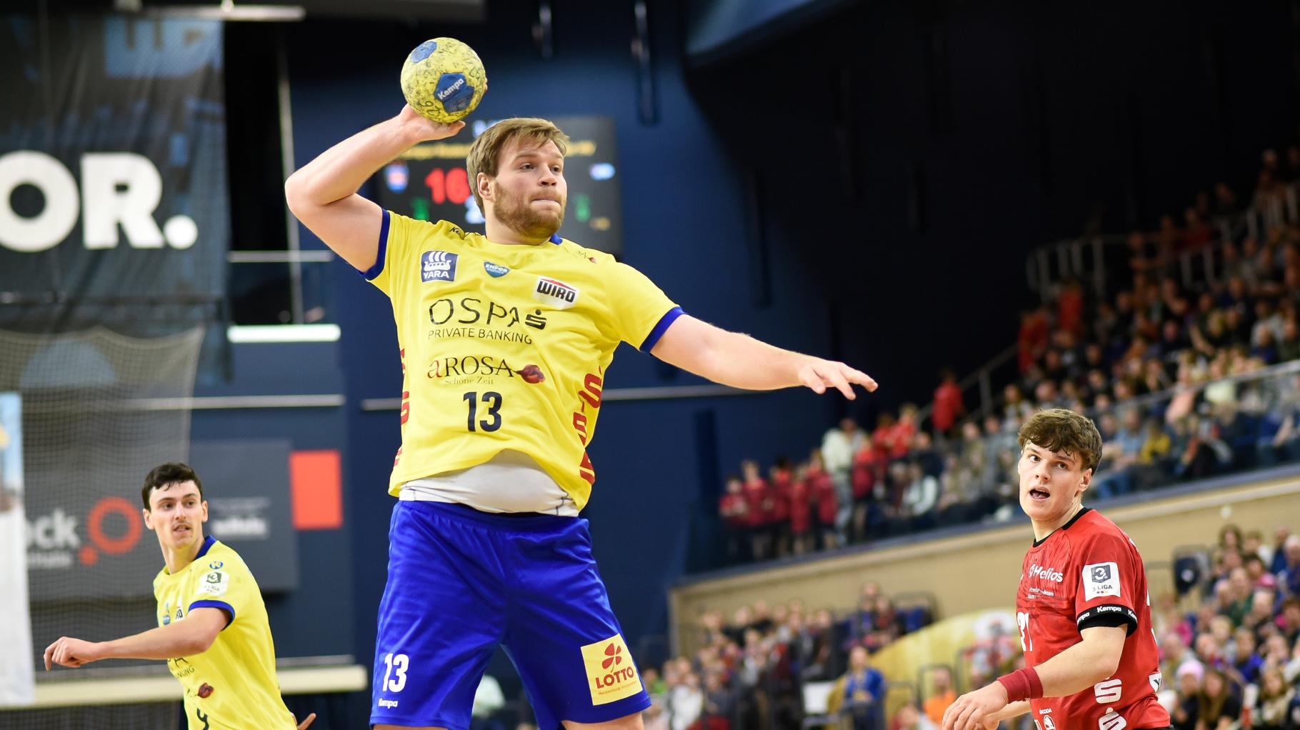 Empor Rostock besiegt auch den Stralsunder HV und bleibt das Maß der Dinge