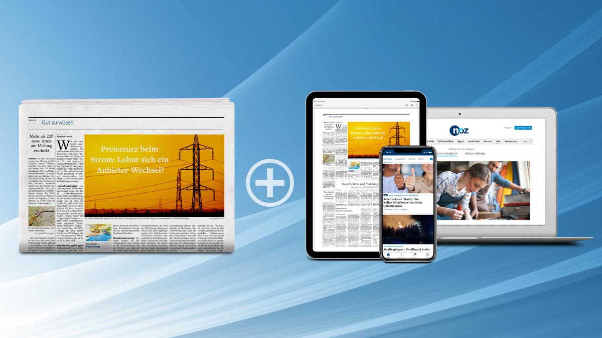 Print und Digital im Vergleich Diese Vorteile hat noz Premium NOZ