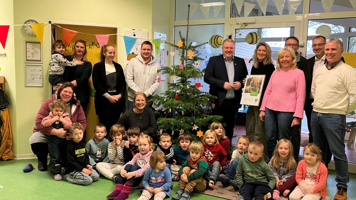 Bohmte: Kindergarten Hummelhof mit Klimaschutzpreis ausgezeichnet | NOZ