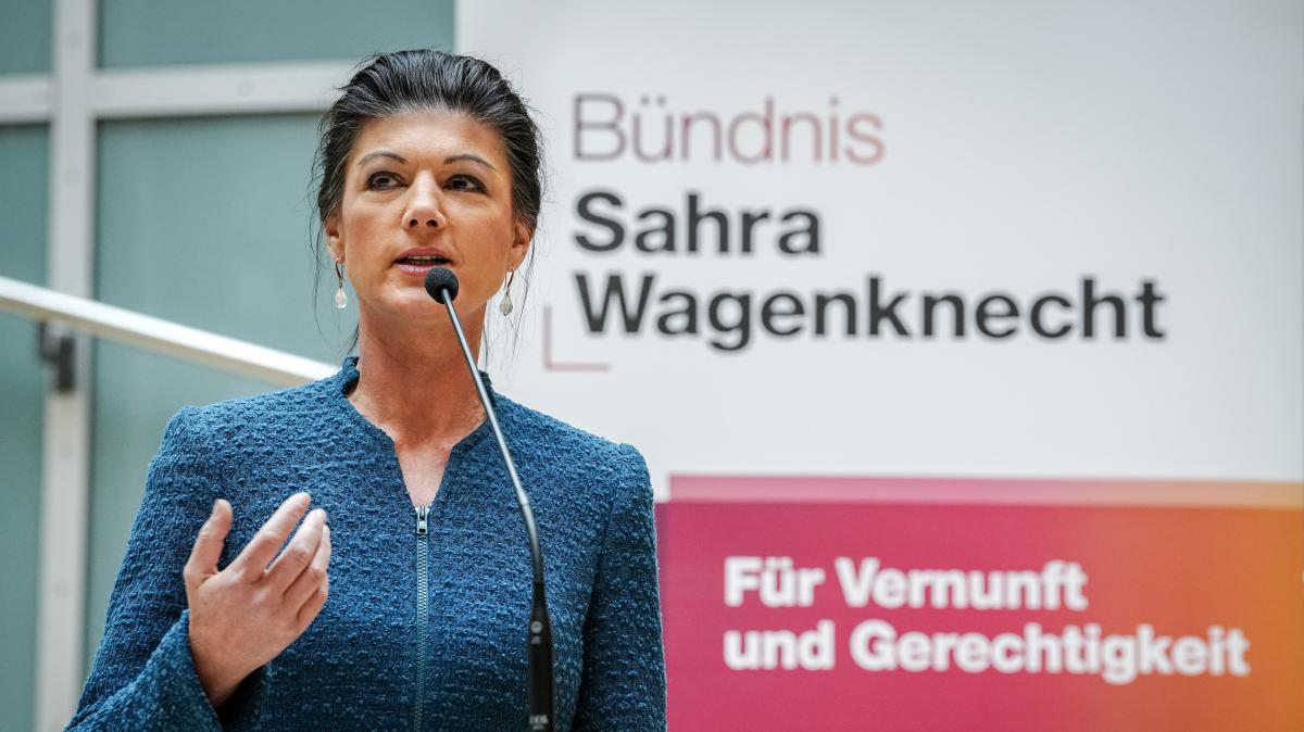 „Bündnis Sahra Wagenknecht“ Formiert Sich Als Gruppe Im Bundestag | NOZ