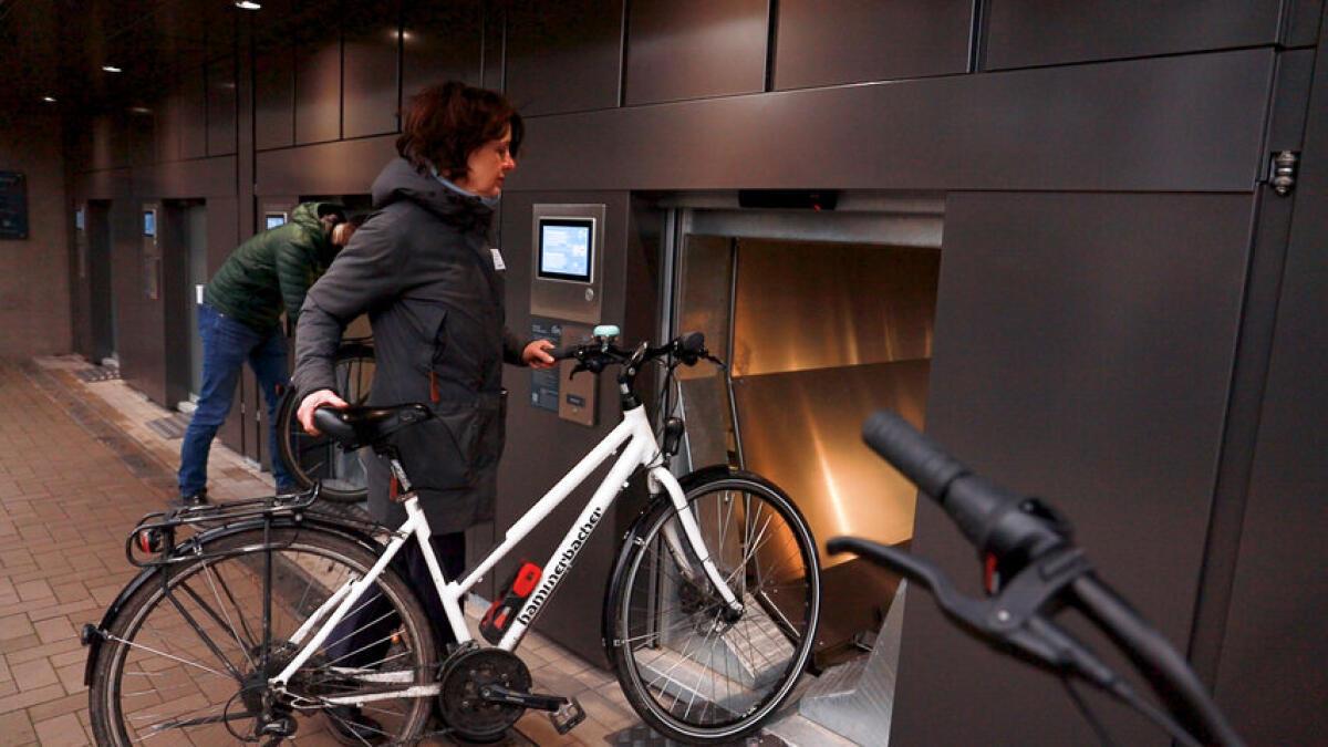 BikeTower in Osnabrück So funktioniert das Fahrradparken NOZ